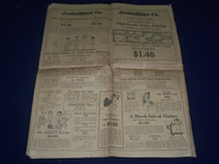 1921 MARCH 4 SAN ANTONIO SUNDAY LIGHT NEWSPAPER - HARDING & COOLIDGE - NP 972D