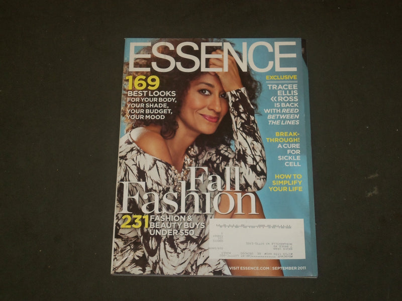 2011 SEPTEMBER ESSENCE MAGAZINE - TRACEE ELLIS ROSS COVER - B 1332