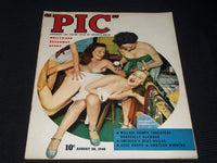 1940 AUGUST 20 PIC MAGAZINE - AQUACADE AQUABELLES COVER - E 5036