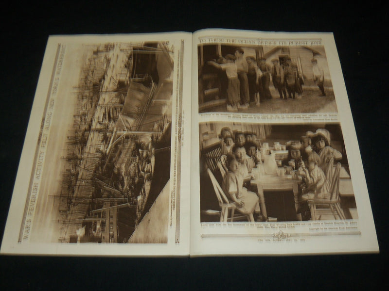 1915 JULY 25 THE SUN PICTORIAL MAGAZINE SECTION - CONEY ISLAND - NP 5424