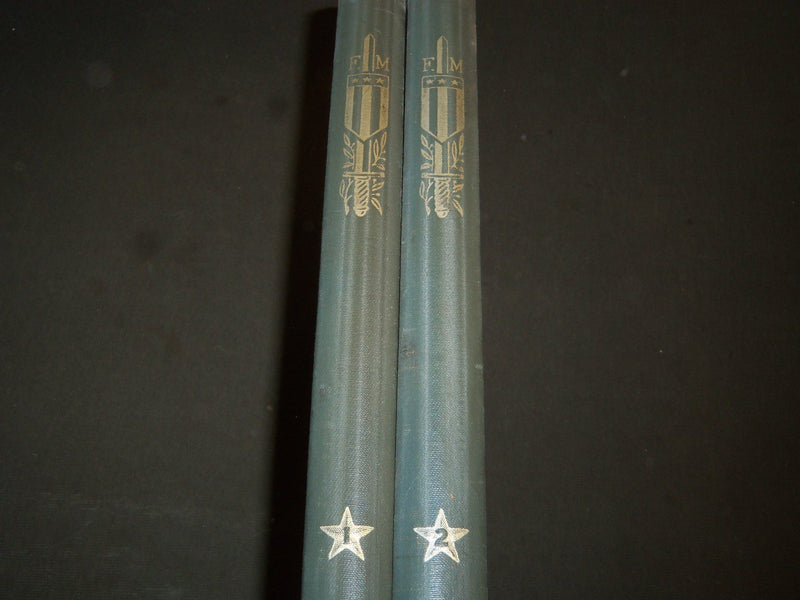 1934-1936 FORWARD-MARCH! 2 VOLUME SET - PHOTOGRAPHIC RECORD OF AMERICA - KD 3641