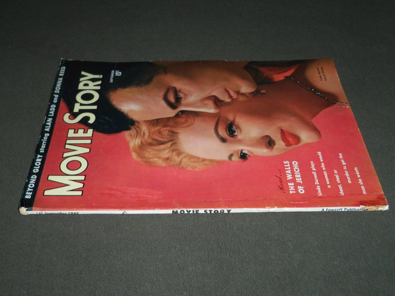 1948 SEPTEMBER MOVIE STORY MAGAZINE - LINDA DARNELL & CORNEL WILDE COVER - M 72