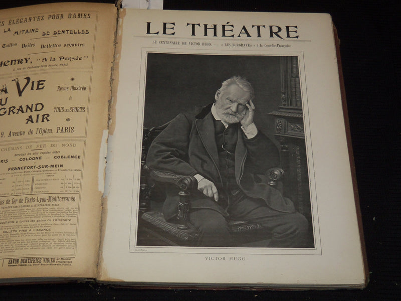 1902 JANUARY-JUNE LE THEATRE MAGAZINE BOUND VOLUME - 12 ISSUES - KD 2657C
