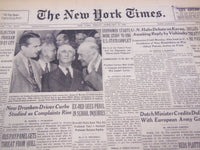 1953 FEBRUARY 27 NEW YORK TIMES - U. N. HALTS DEBATE ON KOREA - NT 4446