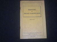 1940 SERVICING BY SIGNAL SUBSTITUTION - PRECISION APPARATUS COMPANY - J 6373