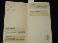 1961 EXPOSITION ARTE ROMANTICO ESPANA BOOKLET - K 2621