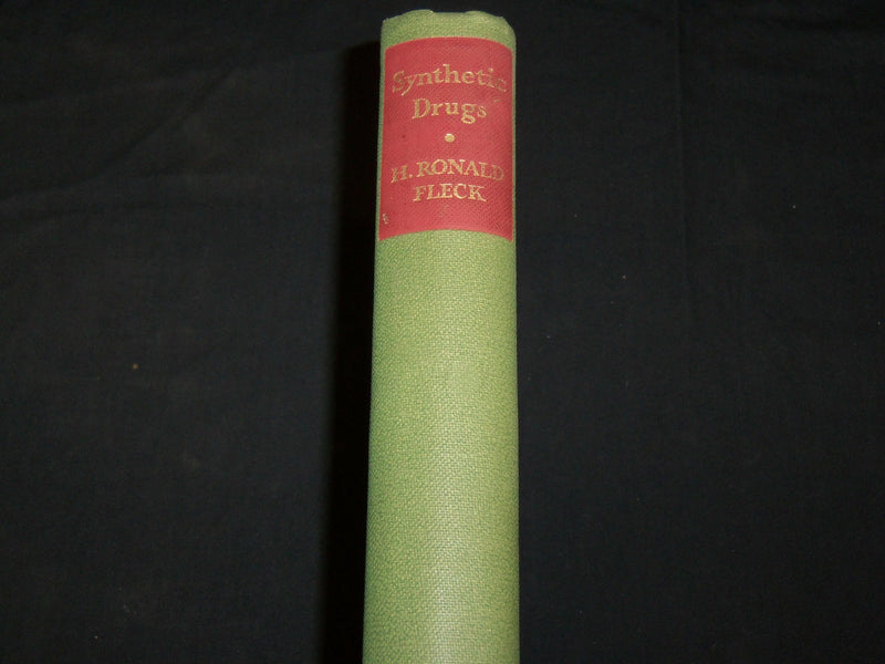 1955 SYNTHETIC DRUGS BOOK BY H. RONALD FLECK - FIRST EDITION - KD 2762G