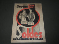 1929 SUMMER AU LOUVRE-SOLDES FRENCH CATALOGUE - PARIS - FR 1279