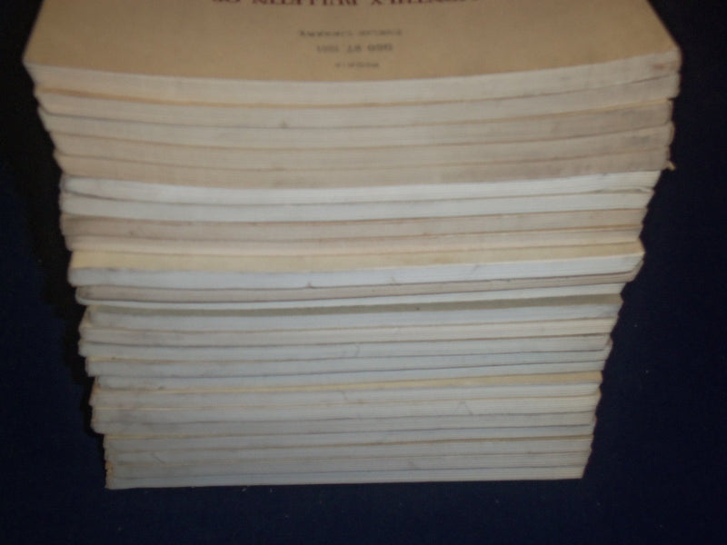 1951-1957 MONTHLY BULLETIN OF STATISTICS LOT OF 24 DIFFERENT ISSUES - O 2855