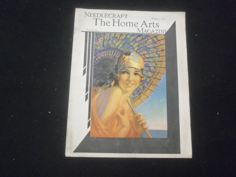 1933 AUGUST NEEDLECRAFT MAGAZINE - NICE ILLUSTRATED COVER - SP 885U