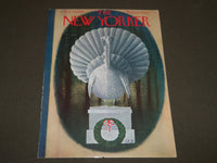 1958 NOVEMBER 29 NEW YORKER MAGAZINE FRONT COVER ONLY - GREAT ART FOR FRAMING