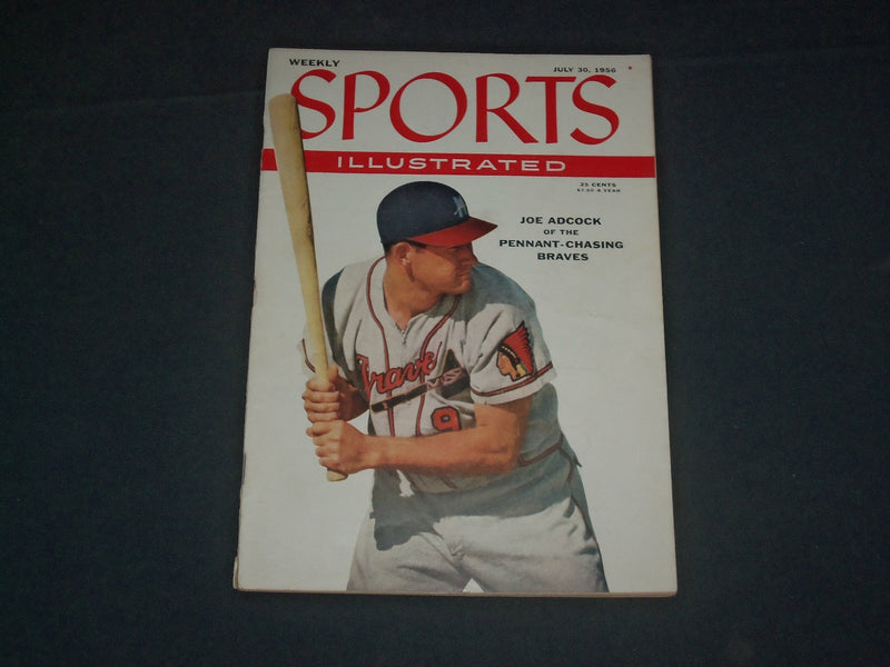 1956 JULY 30 SPORTS ILLUSTRATED MAGAZINE - JOE ADCOCK - B 6151