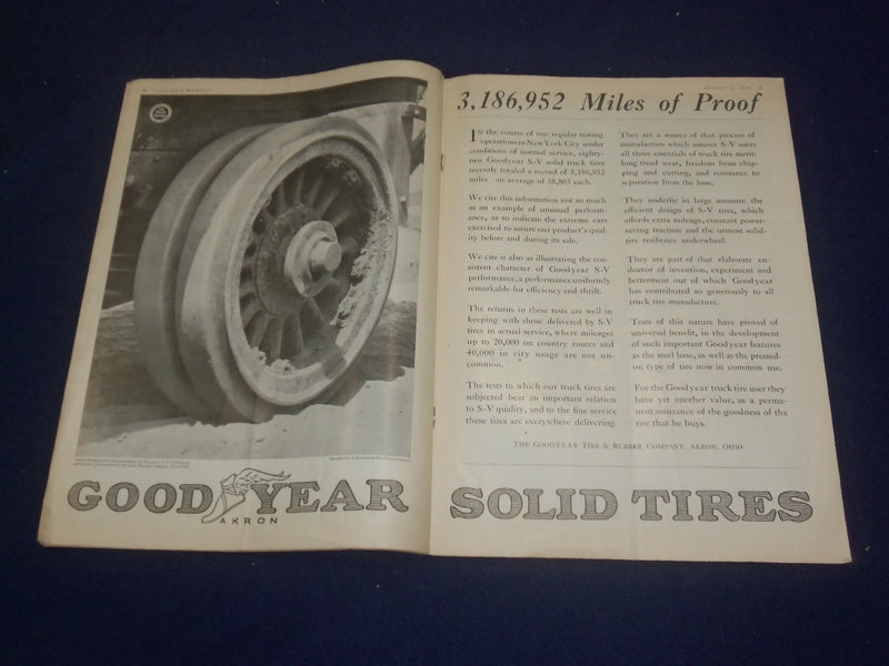1918 AUGUST 3 COLLIER'S MAGAZINE - THE GYPSY DIVISION GOES IN - ST 6740
