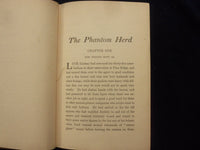 1916 THE PHANTOM HERD HARDCOVER BOOK BY B.M. BOWER - KD 8415