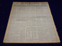 1941 OCT 26 NEW YORK TIMES - LEWIS DEFIES PRESIDENT, COAL MINERS STRIKE- NT 1380