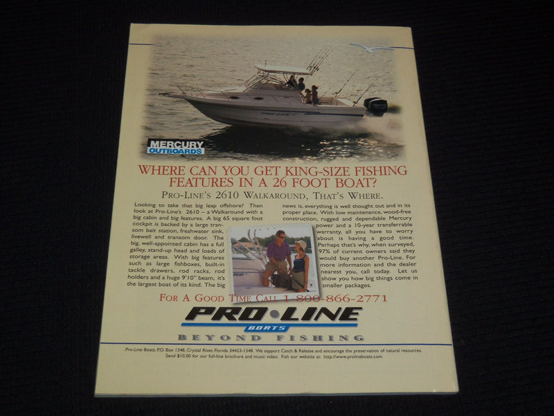1999 JANUARY SPORT FISHING MAGAZINE - BOAT BUYERS SOURCE BOOK COVER - E 12632
