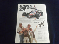 1981 AUGUST 2 ABDICK TONY BETTENHAUSEN CLASSIC RACING PROGRAM - SP 3898L