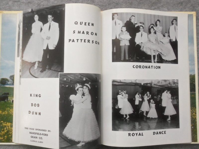 1960 THE PIRATE LOG ILLIOPOLIS HIGH SCHOOL YEARBOOK - ILLIOPOLIS, IL - YB 3349