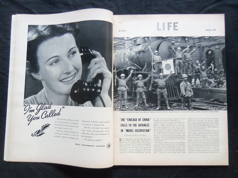 1938 DECEMBER 12 LIFE MAGAZINE - LABARADOR RETRIEVER - L 108