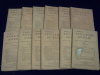 1880 APPLETON'S JOURNAL LOT OF 12 ISSUES COMPLETE YEAR - NICE STORIES - WR 688