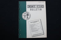 1940 FEBRUARY CONSUMERS' RESEARCH BULLETIN MAGAZINE - SP 4179F