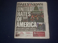 2021 JANUARY 31 NEW YORK DAILY NEWS NEWSPAPER - UNITED HATES OF AMERICA