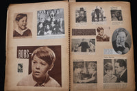 1940'S MOVIE STAR SCRAPBOOK - HUMPHREY BOGART - HENRY FONDA-CLARK GABLE- E 24889