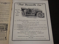 1906 JANUARY THE HOUSE BEAUTIFUL MAGAZINE - GREAT PHOTOS & ADS - ST 380