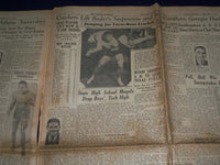 1931 FEBRUARY 31 THE ATLANTA JOURNAL SPORTS SECTION - VANDY CHECKS TECH- NP 972V