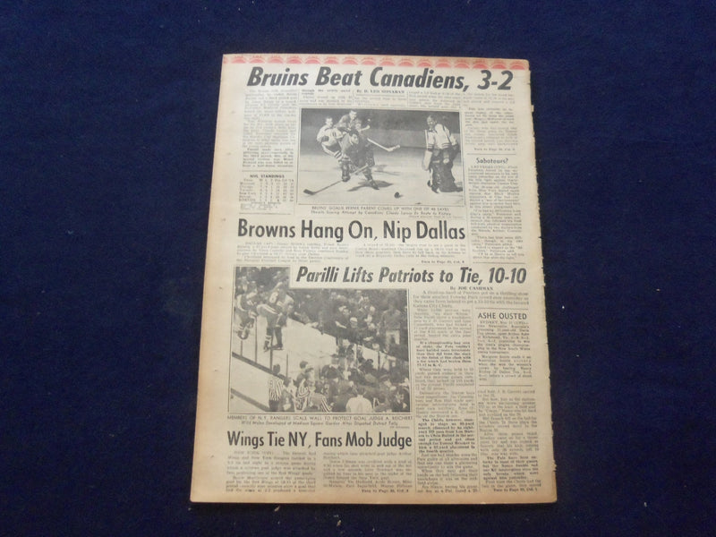1965 NOV 22 BOSTON RECORD AMERICAN NEWSPAPER- 2 YEARS AFTER JFK KILLED -NP 6304
