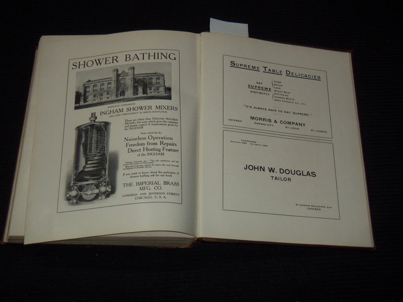 1909 UNIVERSITY OF CHICAGO YEARBOOK - GREAT PHOTOS - YB 1954