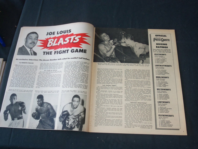 1957 JUNE THE NATIONAL POLICE GAZETTE MAGAZINE - ZSA ZSA GABOR - B 5676