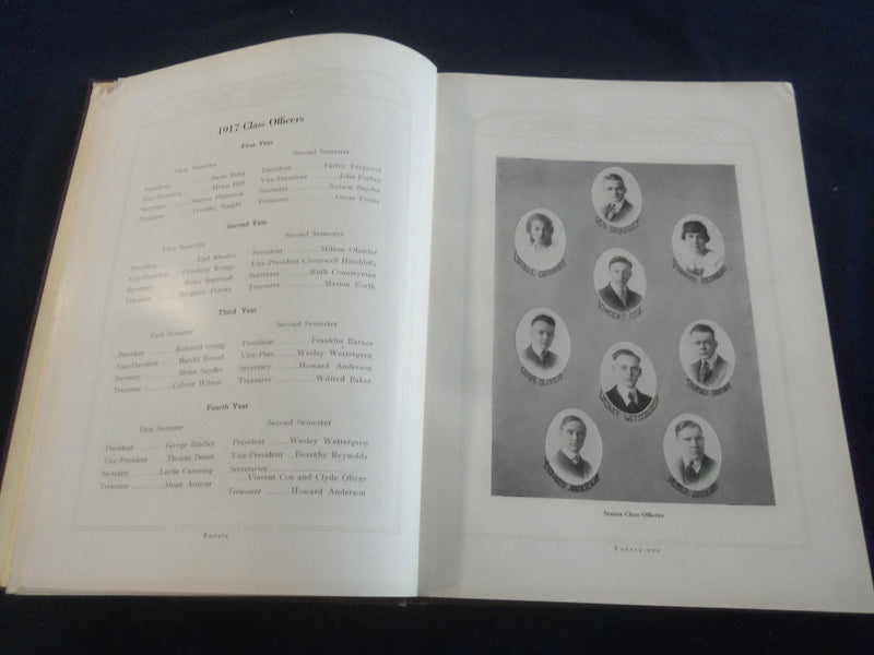 1917 THE ANNUAL ROCKFORD HIGH SCHOOL YEARBOOK - ROCKFORD, ILLINOIS - YB 2595
