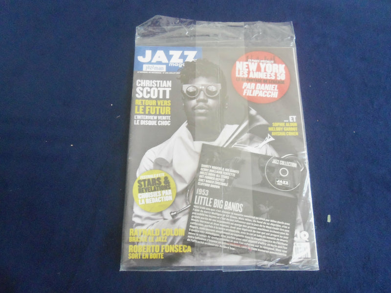 2012 JULY JAZZMAN MAGAZINE - CHRISTIAN SCOTT - FRENCH TEXT - F 375F
