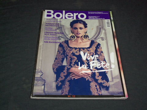 2012 DECEMBER BOLERO MAGAZINE - GERMAN EDITION - SP 6211