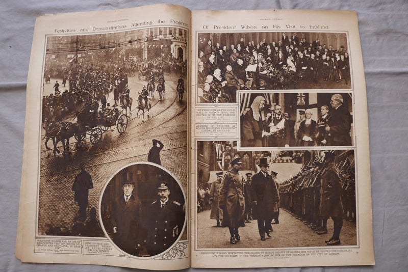 1919 JAN 30 MID-WEEK PICTORIAL MAGAZINE SECTION - AMERICAN TROOPS - NP 9249