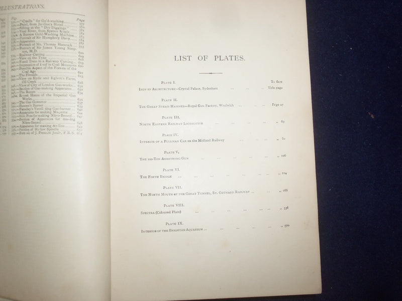 1891 DISCOVERIES AND INVENTIONS OF THE 19TH C. HARDCOVER BOOK-ROUTLEDGE- KD 9031