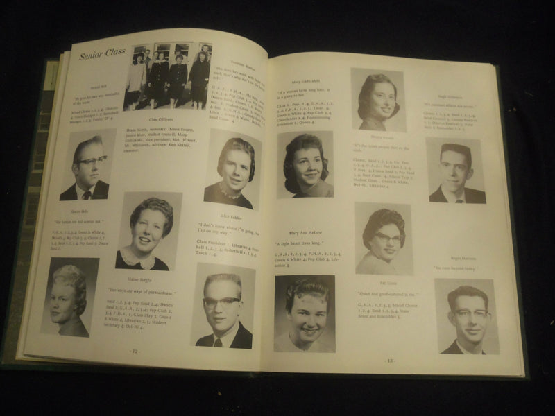 1960 THE DEL-HI DELTA HIGH SCHOOL YEARBOOK - DELTA, OHIO - YB 2758
