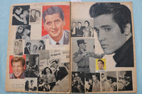 1950'S-1960;S DICK CLARK & POPULAR SINGERS SCRAPBOOK -ELVIS-RICKY-FABIAN-E 26491
