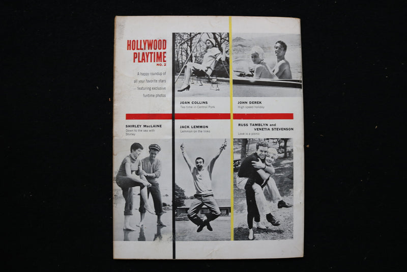 1956 HOLLYWOOD PLAYTIME MAGAZINE - ROCK HUDSON-JANE POWELL COVER - E 24589