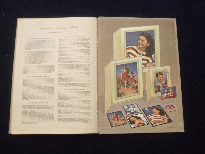 1949 MONTGOMERY WARD PHOTOGRAPHIC CATALOG - HARDCOVER - R 96O