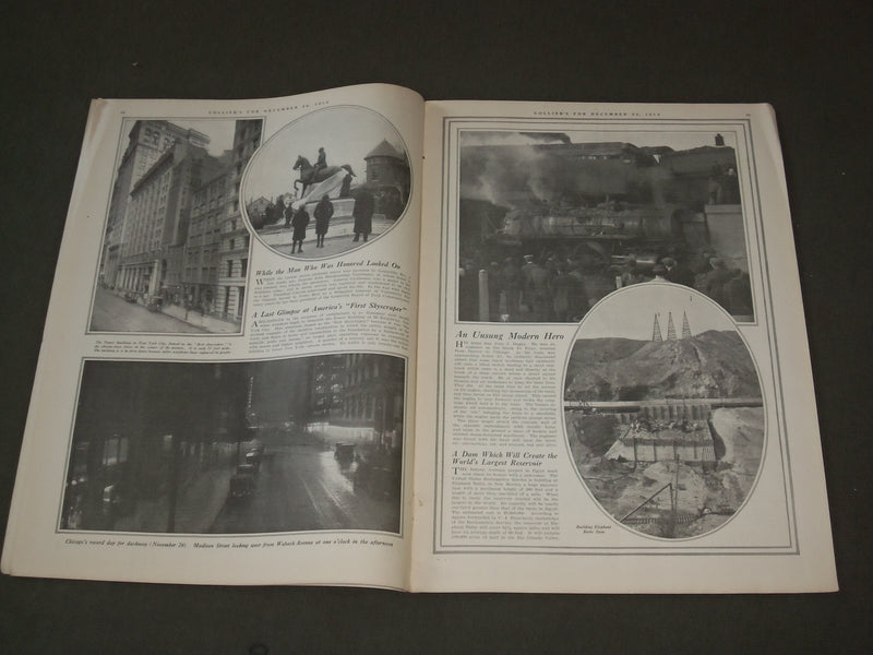 1913 DECEMBER 20 COLLIER'S MAGAZINE-GREAT ILLUSTRATIONS, ARTICLES & ADS - F 630