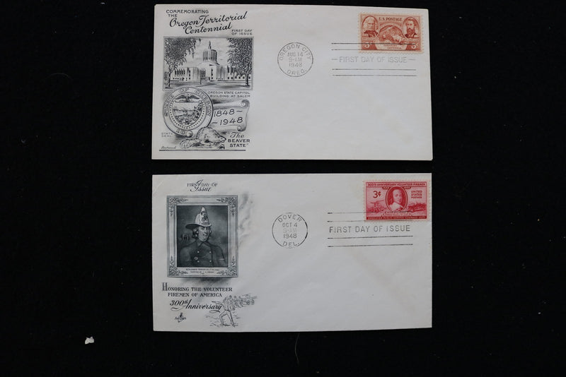 1947-1952 FIRST DAY COVERS - LOT OF 11 - K 3057