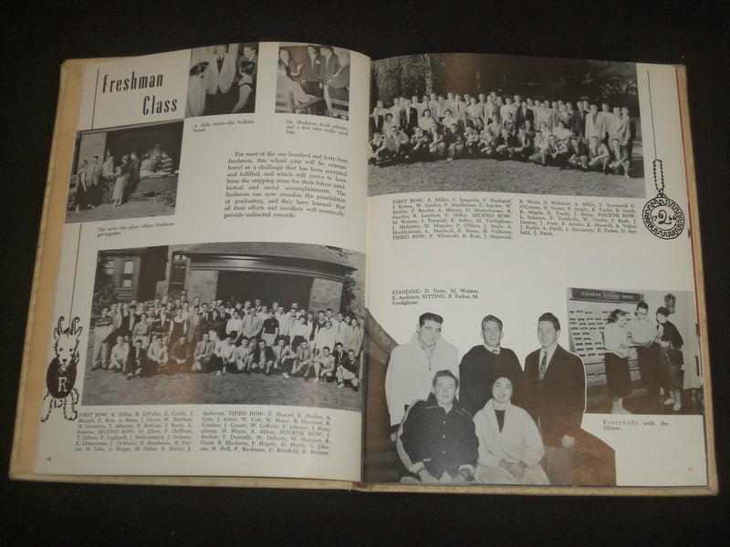 1957 RUTGERS COLLEGE OF SOUTH NEW JERSEY YEARBOOK - CAMDEN, NEW JERSEY - YB 2195