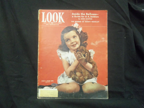 1943 JUNE 15 LOOK MAGAZINE - GREAT PHOTOS AND ADS - ST 1530