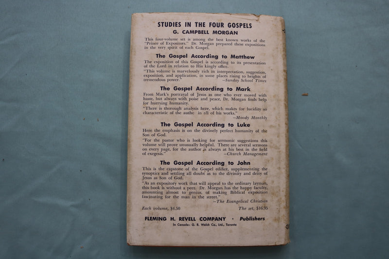 1949 THE LIFE OF JESUS CHRIS HARDCOVER BOOK BY JAMES STALKER, D.D. - KD 9643