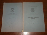 1933 COMMITTEE ON HISTORICAL PUBLICATIONS OF CONNECTICUT LOT OF 2 - J 3551