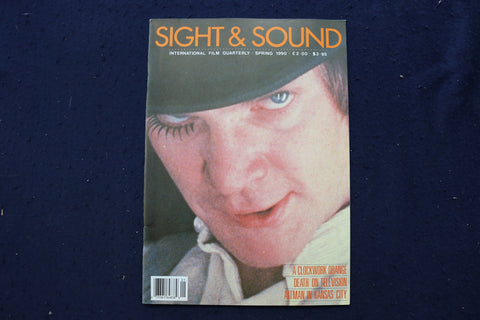 1990 SPRING SIGHT AND SOUND MAGAZINE - MALCOLM MCDOWELL COVER - E 17594