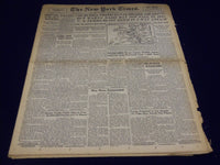 1944 FEB 23 NEW YORK TIMES - U. S. FLIERS BLAST REICH IN 2 WAY ATTACK - NT 1596