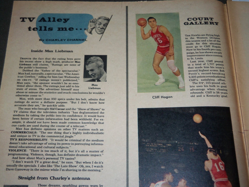 1960 FEB 14 SUNDAY NEWS COLOROTO MAGAZINE SECTION - JILL ST. JOHN COVER - J 2874